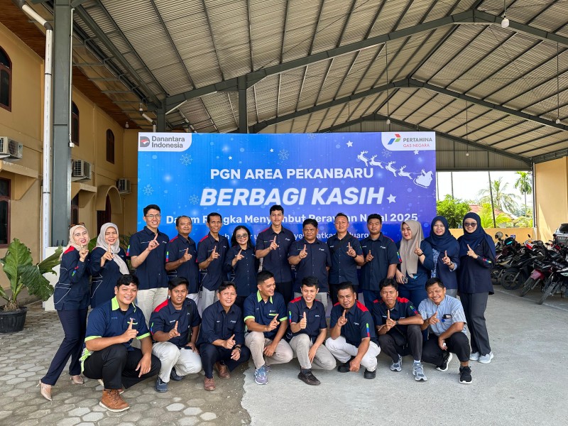 PGN Area Pekanbaru Berbagi Kasih di Momen Natal: Wujud Kepedulian dan Kasih untuk Sesama