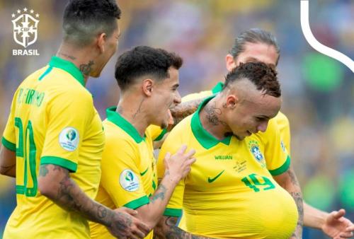 Brasil Libas Peru 5-0 di Laga Pamungkas Grup A Copa America 2019