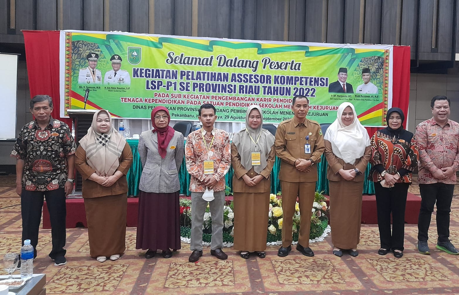 Disdik Riau Gelar Diklat Asesor LSP-P1, Kabid SMK: Jumlah Asesor Masih Minim dan Belum Merata