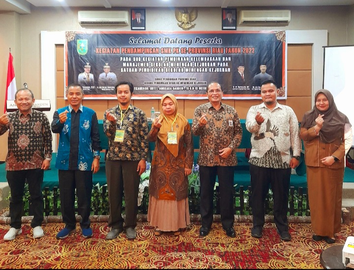 Disdik Riau Terus Beri Pendampingan Guru guru SMK PK, Kabid SMK: Target Tahun Depan SMK PK Lebih Banyak Lagi