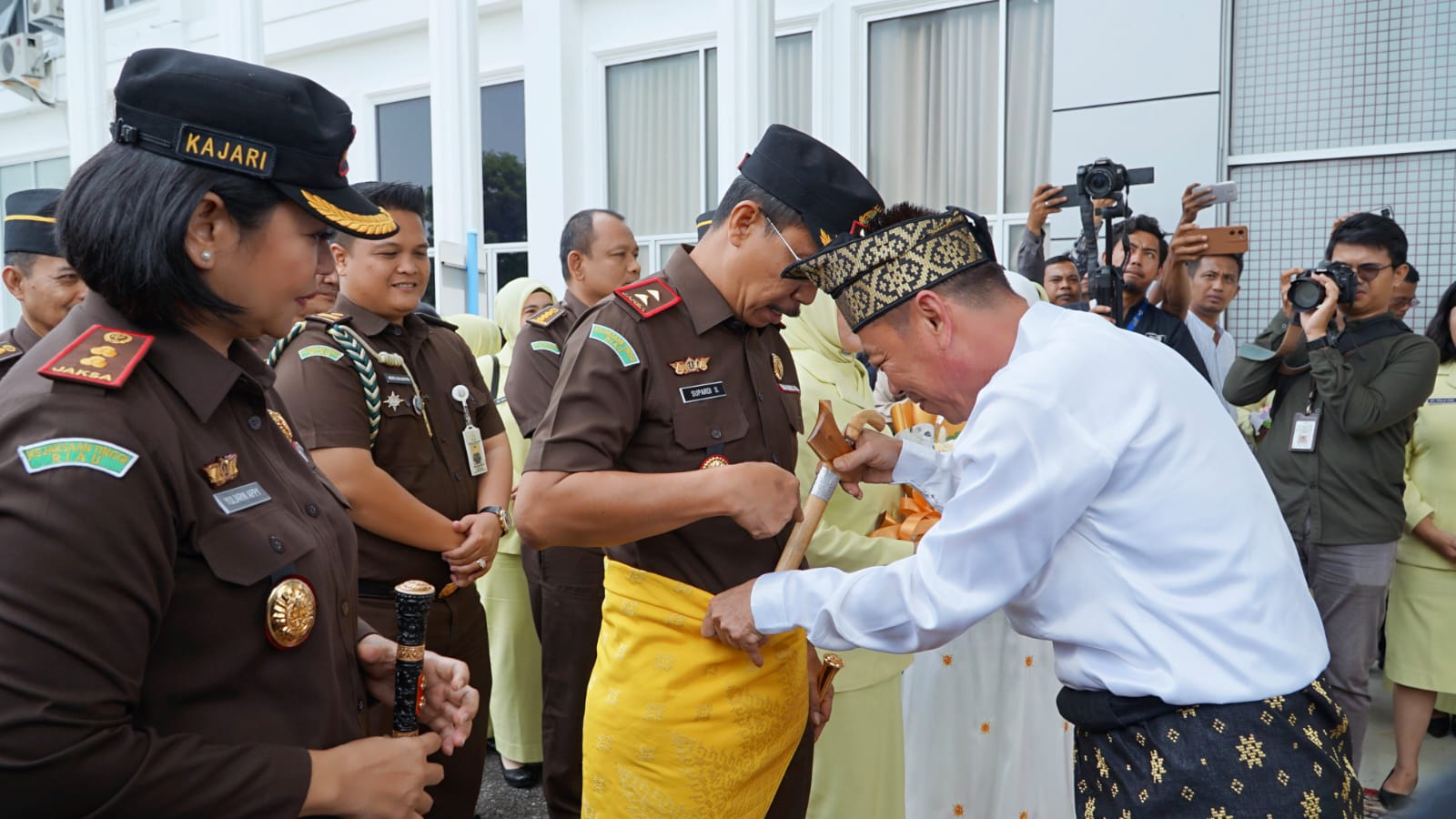 Bupati Rohil Sambut Kunjungan Kerja Kajati Riau
