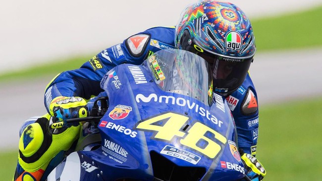 Dari Rossi Sampai Marquez, Ini Helm Spesial di Tes Pramusim MotoGP