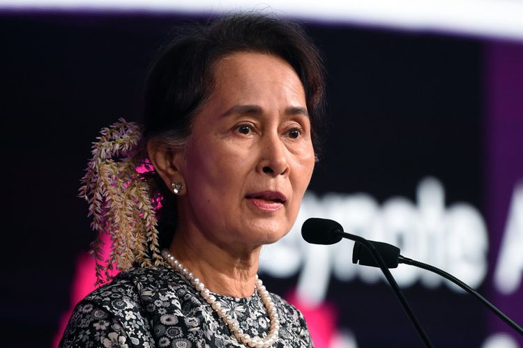 Paris akan Cabut Gelar Kehormatan Kebebasan dari Aung San Suu Kyi