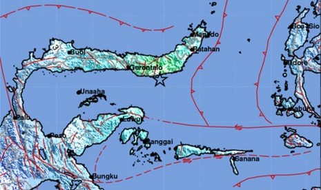 Gempa 5 SR Guncang Sulawesi