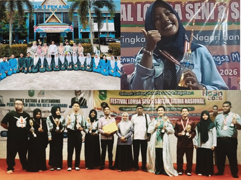 Airin Siswa SMAN 8 Pekanbaru Wakili Pekanbaru di FLS3N Provinsi Cabang Fotografi