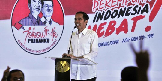 Kekalahan PDIP di 11 Provinsi Tak Hambat Kemenangan Jokowi di Pilpres 2019