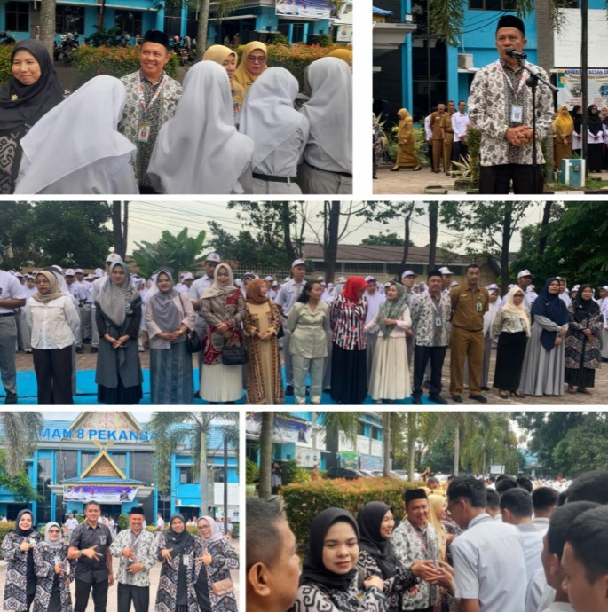 470 Siswa Kelas XII SMAN 8 Pekanbatu Dikembalikan ke Orangtua Setelah Dinyatakan Lulus Hari Ini