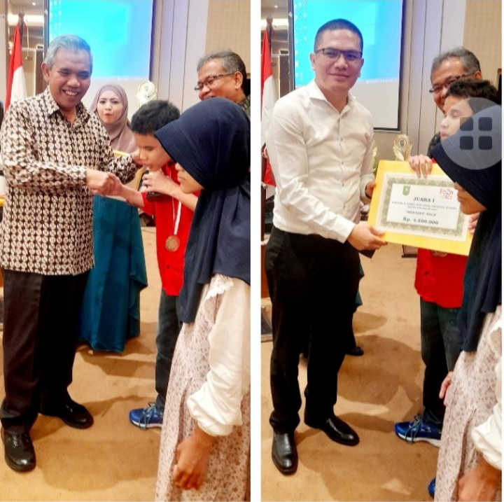 Siswa SLB Wakili Riau di FLS2N PDBK Tingkat Nasional, Kamsol: Target Juara Pertama