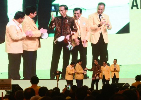 Jokowi-Airlangga Bahas Kriteria Cawapres