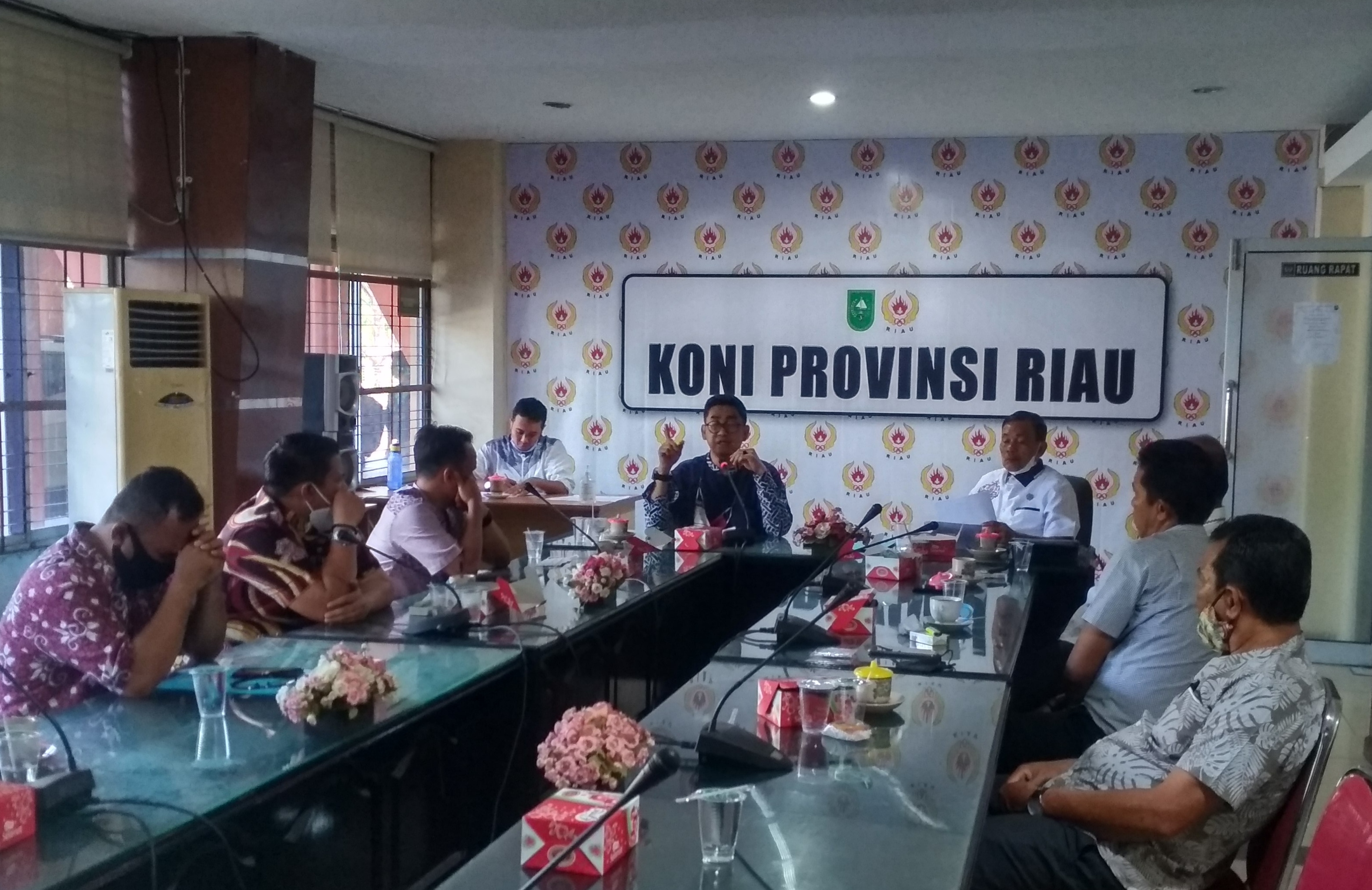 Jumlah Cabor Porprov Akan Dikurangi, KONI Riau Diminta Gelar Raker Kembali