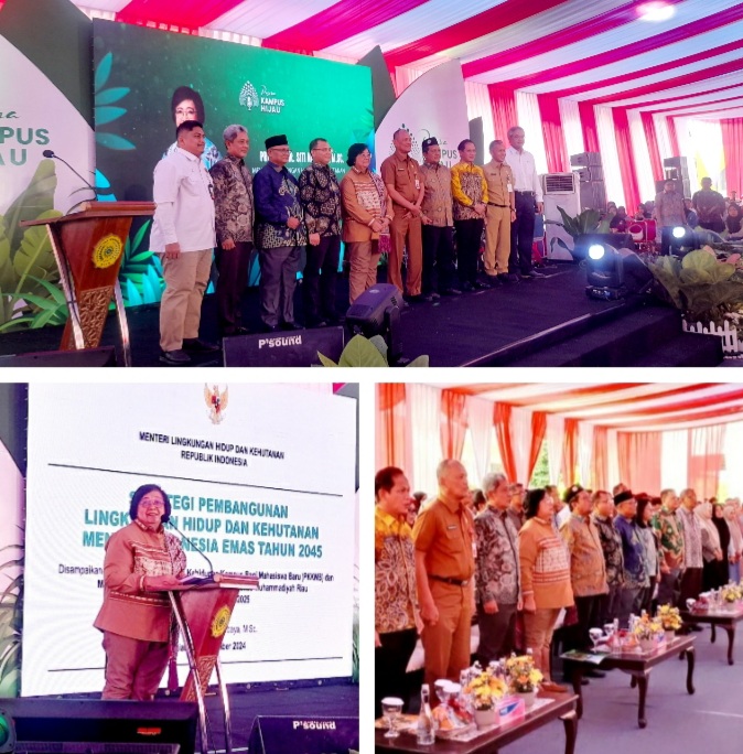 Beri Kuliah Umum UMRI, Menteri LHK RI Siti Nurbaya Minta Peran Mahasiswa Jaga Lingkungan