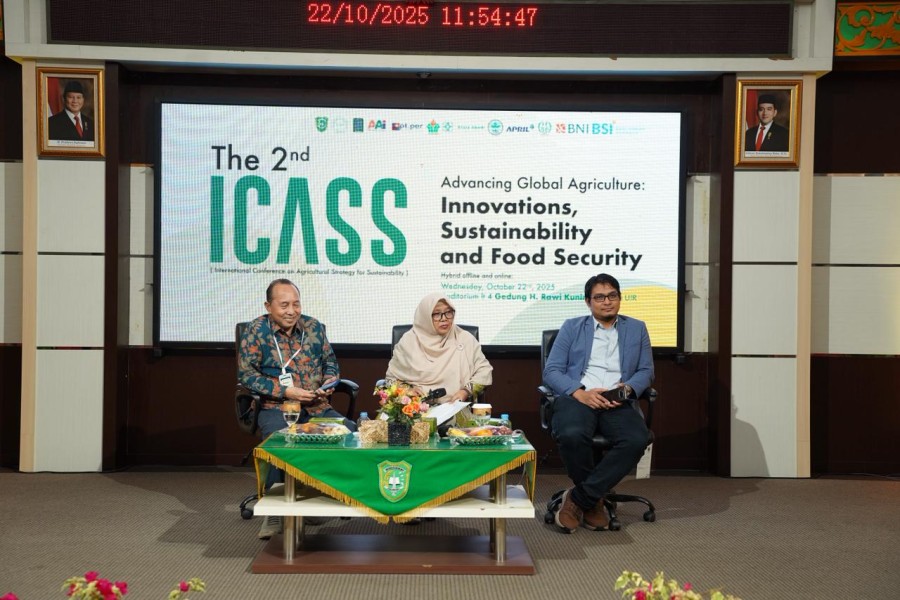 Fakultas Pertanian UIR Gelar ICASS 2nd 2025 Bahas Inovasi dan Keberlanjutan Pertanian Global