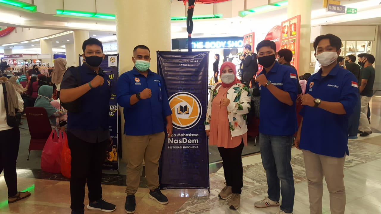 Diskusi di Mall, LMN Riau Bahas Mahasiswa Berpartai