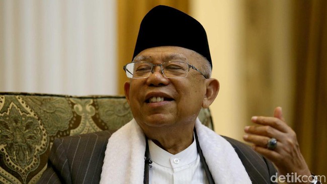 Beda Tafsir 'Budek-Buta' yang Diucapkan Ma'ruf Amin