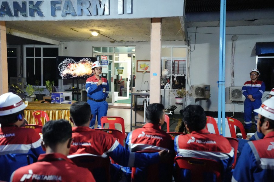 MWT Malam Tahun Baru, Kilang Pertamina Dumai Pastikan Kilang Beroperasi Optimal untuk Jaga Ketersediaan Energi