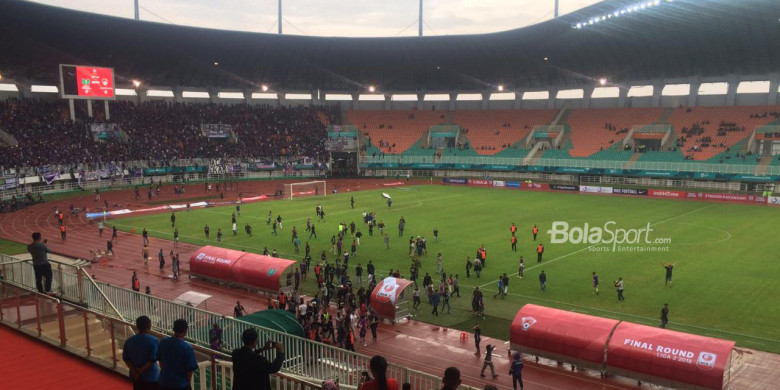 Rusuh di Liga 2, Komdis PSSI Hukuman Berat Kepada Persita Tangerang