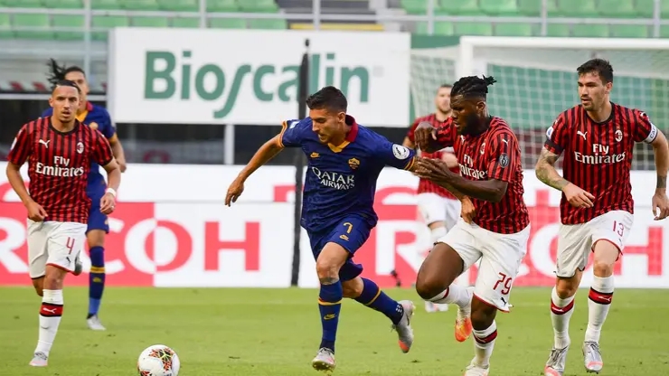 AC Milan Gebuk AS Roma di San Siro