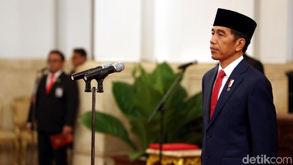 Firli Cs Ucapkan Sumpah Jabatan Pimpinan KPK di Depan Jokowi Hari Ini