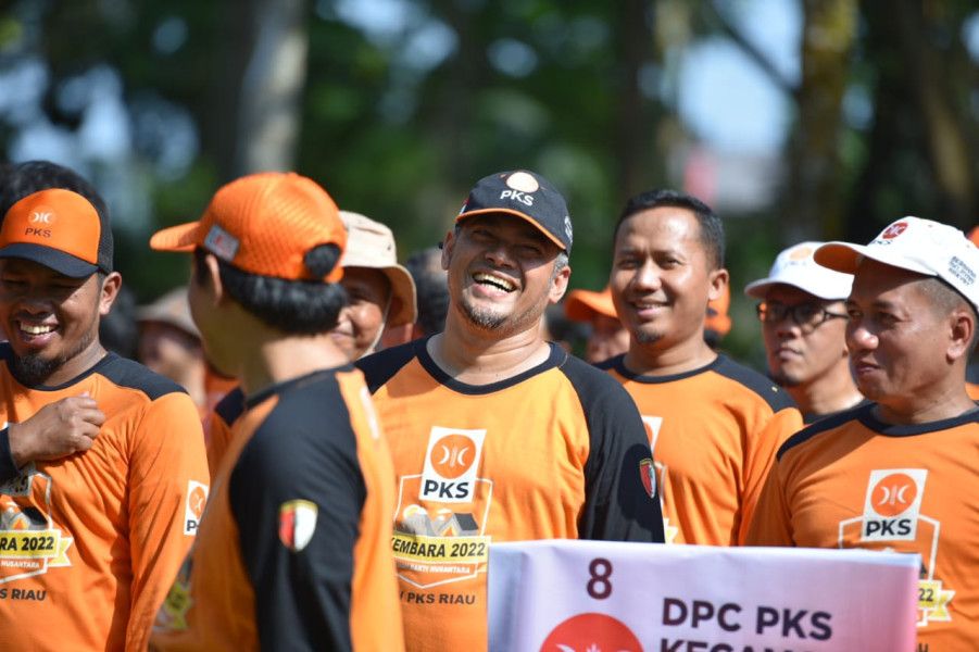 1000 Kader DPD PKS Pekanbaru Hadiri Apel Siaga Menangkan Anis