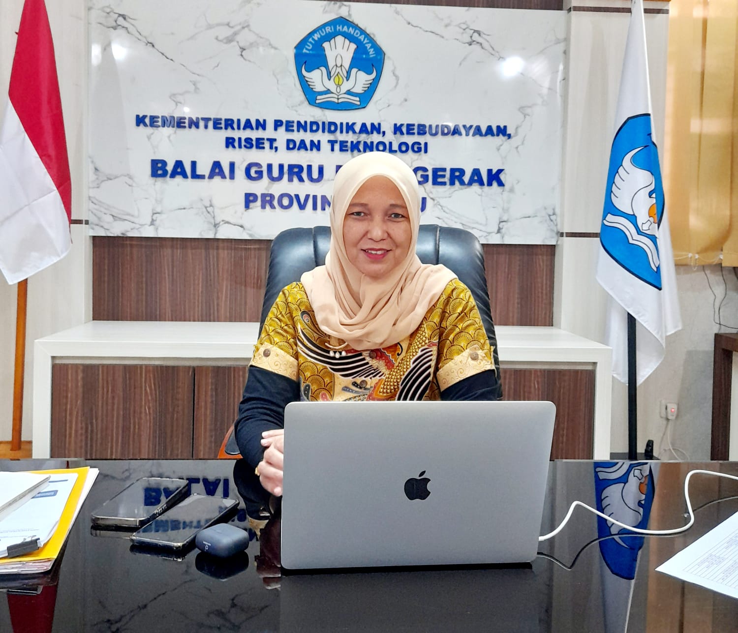 Ratusan Pengawas dan Penilik Sekolah di Riau Antusias Ikuti Webinar BGP Riau