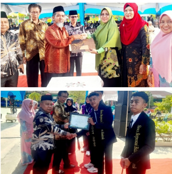 Syukuran Kelulusan MAN 3 Pekanbaru di Gelar Secara Sederhana