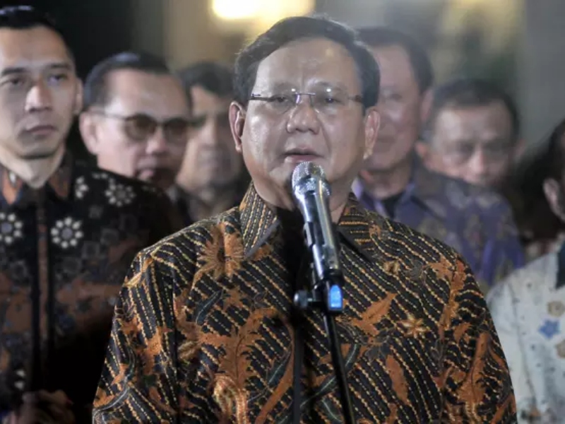 Prabowo: Sekjen 4 Partai akan Matangkan Koalisi