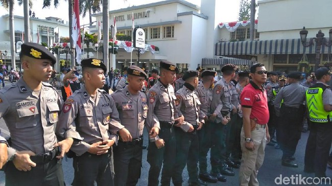 Bubarkan #2019GantiPresiden, Polisi: Penyampaian Pendapat Diatur UU