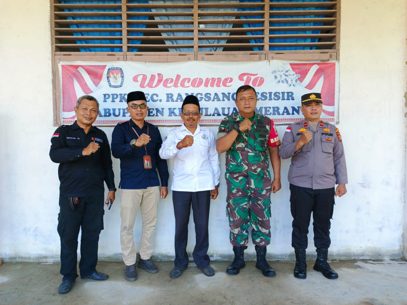 Menjelang Pilkada 2024, Wakapolsek Rangsang Gelar Cooling System Bersama PPK dan Panwascam