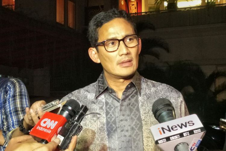 Temui Prabowo, Sndiaga Uno Bahas Perkembangan Koalisi Pilpres