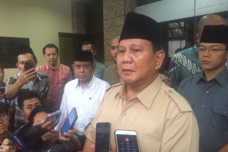 Prabowo: Pandangan Kita Sama Pandangan NU Cocok