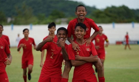Bantai Myanmar 5-0, Indonesia ke Semifinal Piala AFF U-15