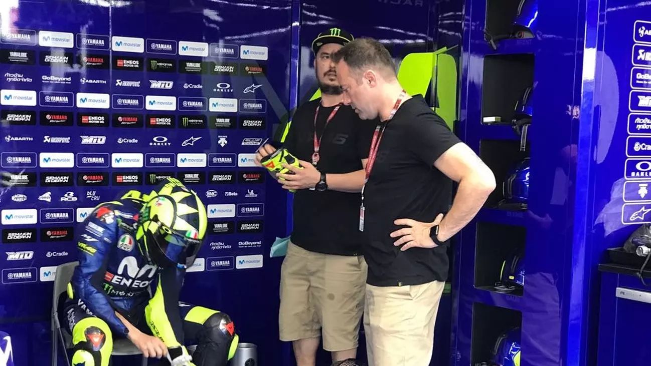 Terjatuh di MotoGP Argentina, Rossi: Marquez Terlihat Bahagia