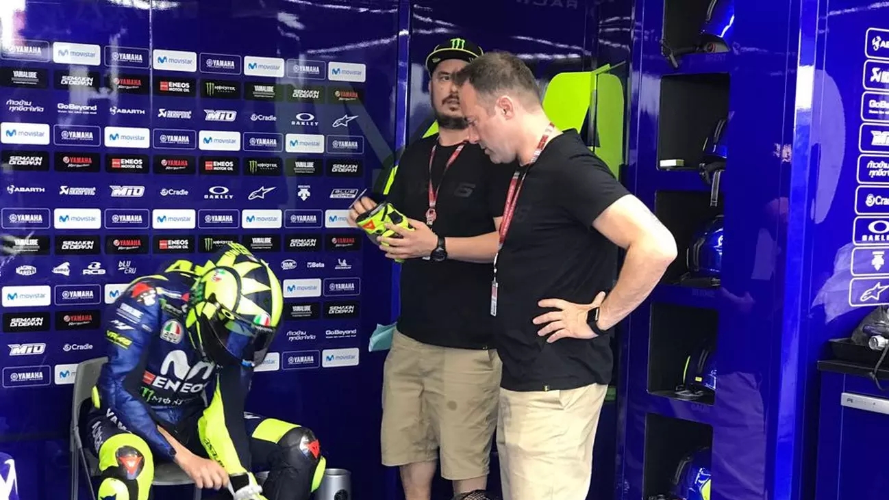 Terjatuh di MotoGP Argentina, Rossi: Marquez Terlihat Bahagia