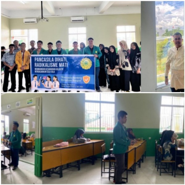Pancasila di Hati, Radikalisme Mati: Mahasiswa Teknik Mesin  UMRI Gelar Sosialisasi di SMK Muhammadiyah 3 Pekanbaru