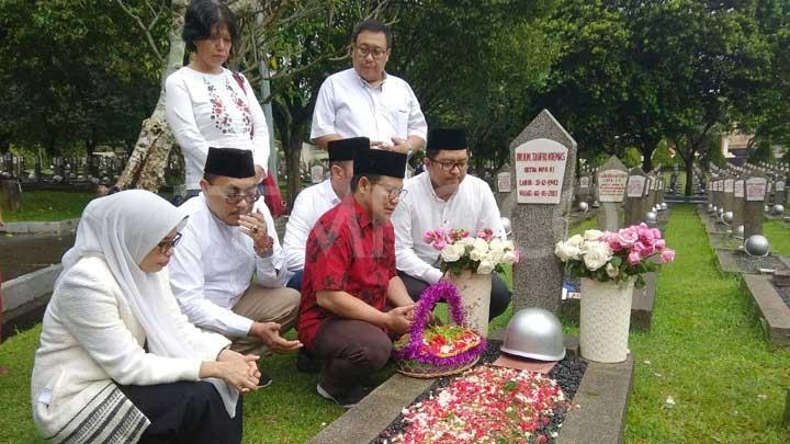 Ziarahi Taufiq Kiemas, Muhaimin Izin Jadi Cawapres Jokowi