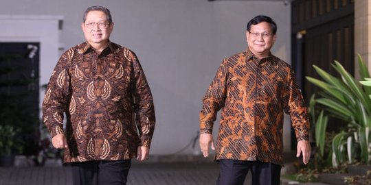 Prabowo dan SBY akan Bahas Nama Cawapres Rekomendasi Ijtima