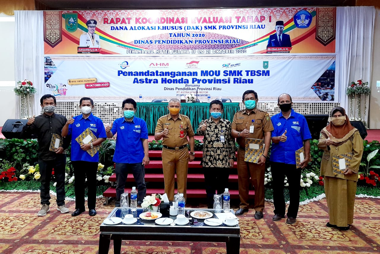 Kadisdik Riau Optimis DAK SMK Capai Target 100 Persen