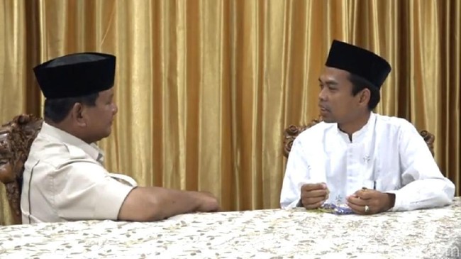 KASN Minta UIN Riau Tegur Ustaz Somad karena Dukung Prabowo
