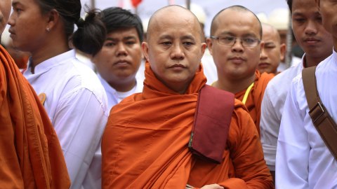Biksu Wirathu Kembali Ceramah, Sampaikan Kebencian kepada Rohingya