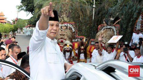 Prabowo Sebut Infrastruktur Bobrok Karena Uang Rakyat Dicuri