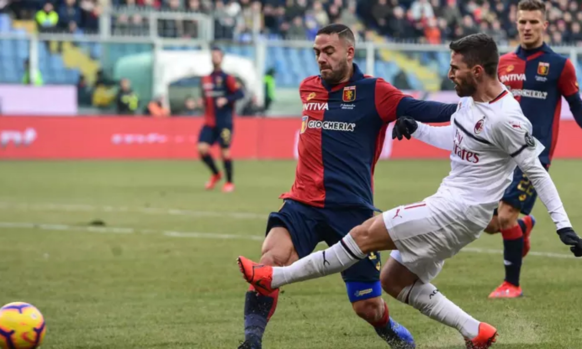 Tanpa Higuain, AC Milan Bungkam Genoa