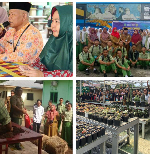 P5 SMAN 7 Pekanbaru Outing Class ke Beberapa Instansi Pemerintah dan Swasta.