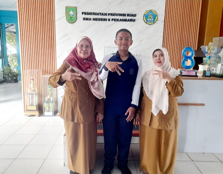 Aldo Siswa SMAN 8 Pekanbaru Wakili Riau di OSN 2025 Bidang Astronomi