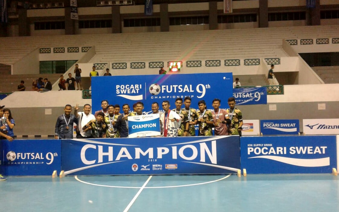 SMAN Olahraga Juara Pocari Sweat Futsal Championship (PSFC) ke-9 Wilayah Riau