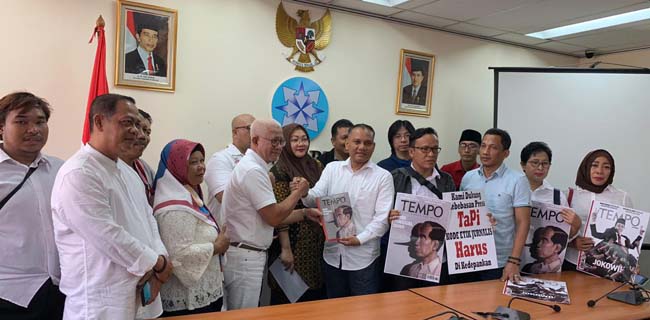 Pendukung Jokowi Laporkan Tempo Ke Dewan Pers Soal Simbol Pinokio
