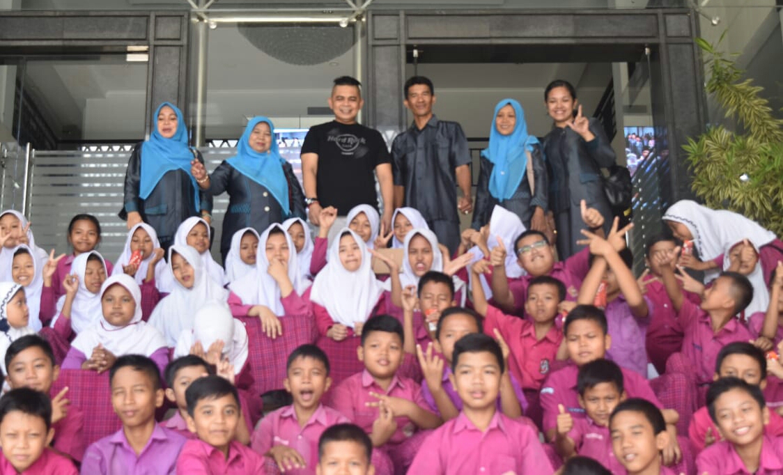 130 Orang Siswa SDN 80 Kunjungi DPRD Kota Pekanbaru