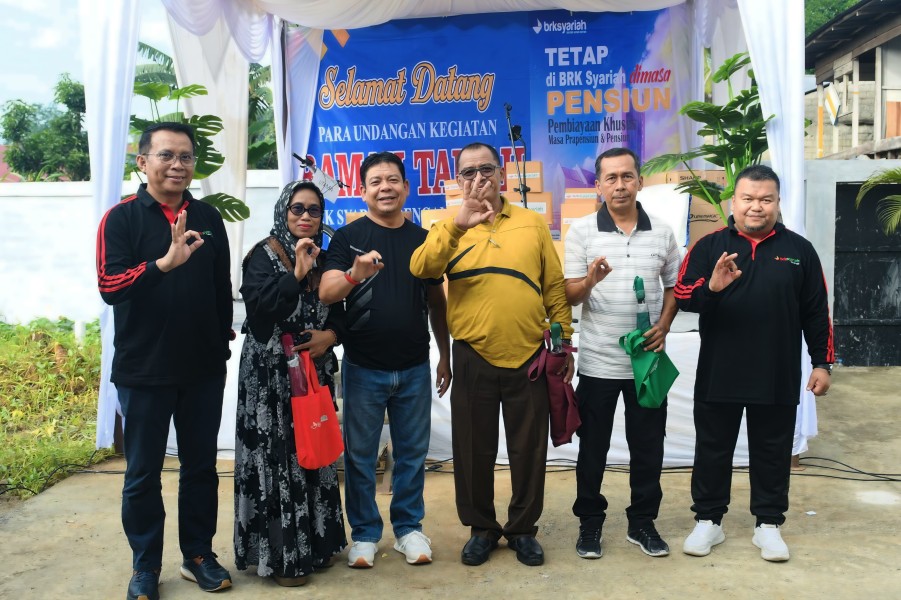 BRK Syariah Silaturahmi Bersama ASN Pra Pensiun dan Purnabakti di Rohul   
