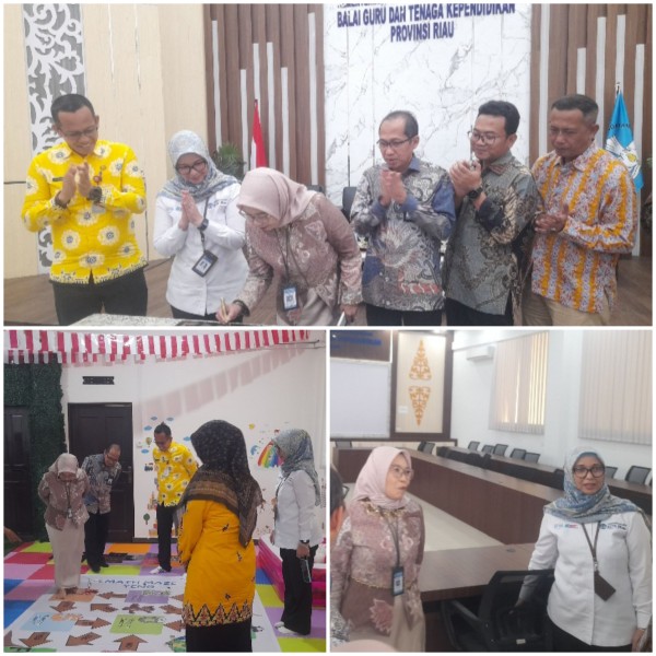 Dirjen GTK Prof Nunuk Resmikan Gedung Pendidikan BGTK Riau dan Taman Numerasi Ci Lu Ba