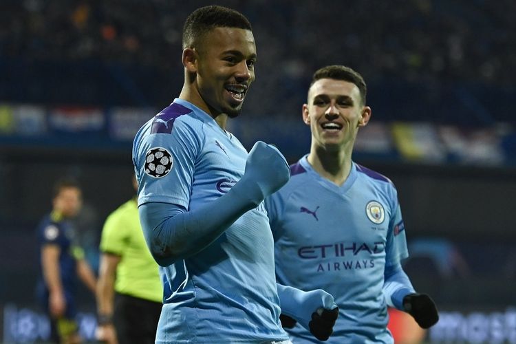 Dinamo Zagreb Vs Man City, Hattrick Gabriel Jesus Bawa The Citizens Menang