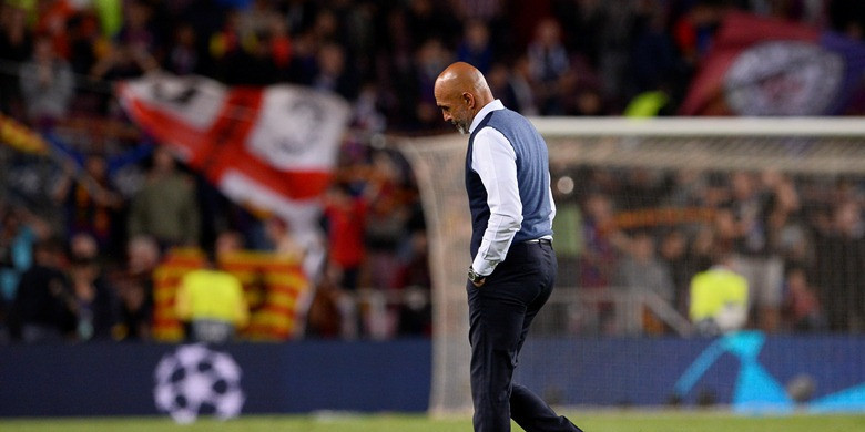 Inter Ditundukkan Barcelona, Luciano Spalletti Sedih